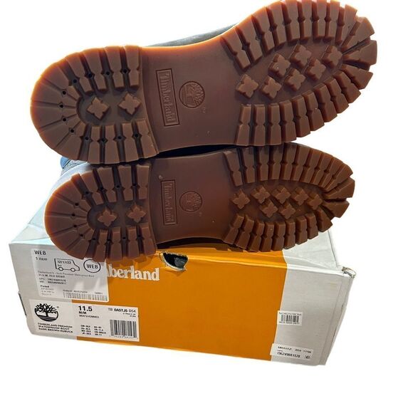 Timberland Timbs Brown Premium 6" Waterproof Boots - Picture 11 of 13